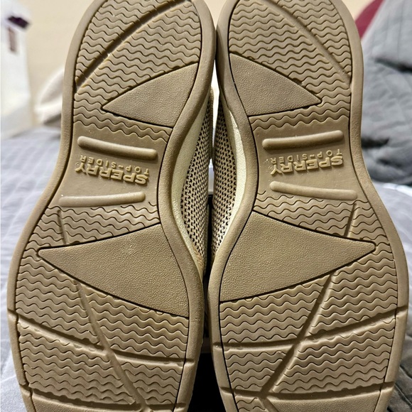 Sperry Top Sider in Laguna Linen/Oat, Size 3 Girls - Picture 8 of 9